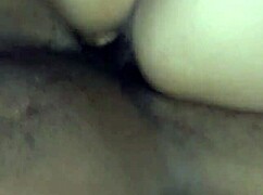 i'm watching this young latina couple have intense homemade sex, her natural tits bouncing as she orgasms