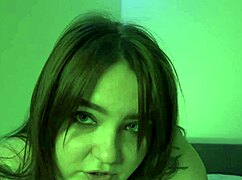 curvy bbw milf giving jerk off instructions while massaging prostate with strapon