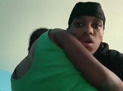 Glamorous Woman Sucks Dredagloden1's Big Black Cock In The Bedroom