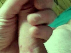 Watch me cum hard with this monster cock toy in POV.