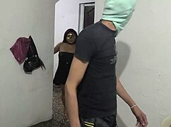 Saritacoketa Cheating Housewife Bangs Neighbor in Husband's Bed for Real Homemade Action.