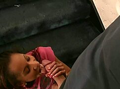 Slutty slim brunette girl gets down with wild action.