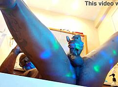 Hallelujah Johnson worships kinky BBC cock