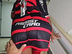 Naughty Neighbor Takes Me to His App for Rough Fun!