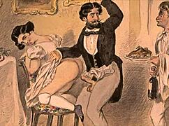 Vintage erotic drawings spark curiosity with retro charm