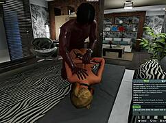 Sebas uses his perrita as a sexual toy in public, whore slut hardcore.