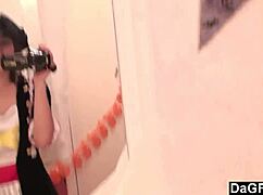 Sexy Caribbean Pirate Girl Strips on Webcam