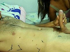 Oral Sex with Finger and Tongue in Ass Leading to Quick Orgasm