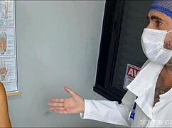 I went to my gynecologist, and he played with my pussy so much.