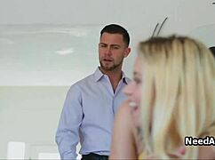 i am a curvy blonde teen craving deep anal from my roomie