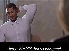 Personal i can’t believe julena’s 3d office sex with interracial blowjob under skirt at work