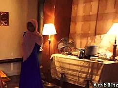 Piper's First Time Threesome with Local Arab Working Girl