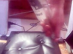 man, sticking this bottle up my ass feels wild!