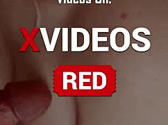 Hot pov handjob and huge cum on my titties!