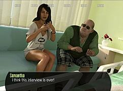 Halfway House 18: Curvy Babe in Wild 3D Action Packed Game Scene