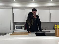 Big Ass Latina MILF Colombiana Fucked by Boyfriend’s Friend at His Place