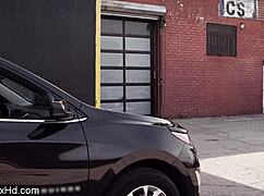 Hot Long-Legged Brunette Rides Her Boss in Steamy Office Action