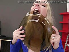 Young Rebel Rhyder Gags On Big Black Cock, Gets Assfucked With Slaps And Choking In Shower