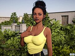 Big tits curvy babe in cute outfit feels intense