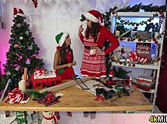 Freya feels ecstatic testing strapon with stepdaughter