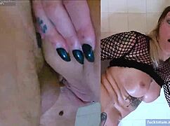 Her submissive side emerged as this Italian wife took brutal anal destruction with piss.