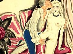 What secrets hide in vintage erotic art masterpieces?