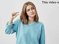 Blonde Mistress Dominates Student with Femdom Strapon Play