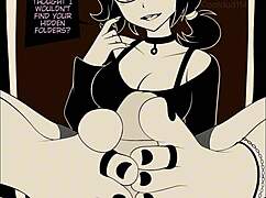 Ashley Graves Gives A Lovely Footjob In Anime Hentai Fetish Animation