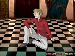 Alistair explores wild anal and blowjob action in Cumderland game.