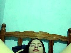 Hey, would you dare to join me in this solo masturbation session with my natural tits on display?