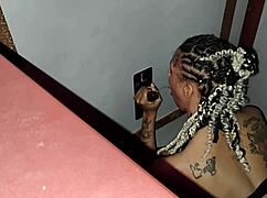 First time at the glory hole with pierced nipples