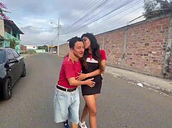 And if they catch us fucking my whore girlfriend and that horny stranger in the public park, oh no