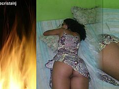 Jade teases her husband with juicy ass