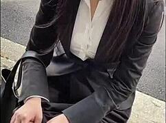 Seduce OL in hotel for intense private fuck