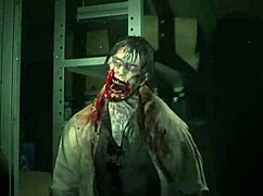 uh, topless fitness with claire redfield, so hot, oops!