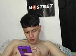 Young Colombian Masturbates Watching Porn, Stepmother Helps With Fucking And Big Ass