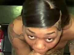 Feeling the thrill of sucking that shoe plug