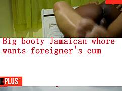 She bent over, craving cum on her big ass in interracial cowgirl riding