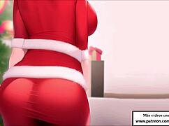 Joi con mama noel �has sido bueno o malo?