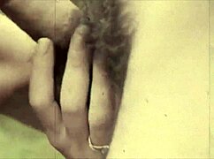 Does vintage hairy pussy crave interracial blowjob?
