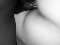 Woman Rides Big Black Cock Intensely