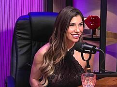 busty latina seeks new experiences with dildo