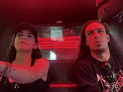 my boyfriend's friend fucked me hard and came all over my tits, recorded for the cuckold