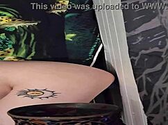 Wife casually forces hubby to bang her huge dildos