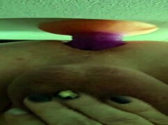 Wife casually forces hubby to bang her huge dildos