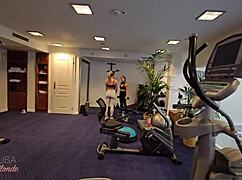 Secret Blowjob with Steve and Danika Mori's Girlfriend