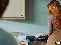 Curvy Milf Sophia Seduces College Stud with Big Black Cock in Doggystyle