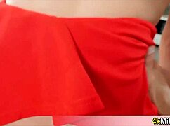 Penny Barber deepthroats and squirts in this pov milf appetizer scene!