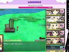 Vtuber Lewdneko Plays Evenicle Part 22 With Huge Big Tits And Ass