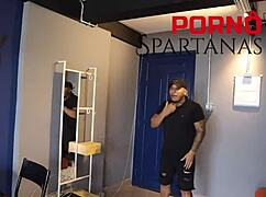 iara confuses husband in bathtub with blowjob and shaved pussy